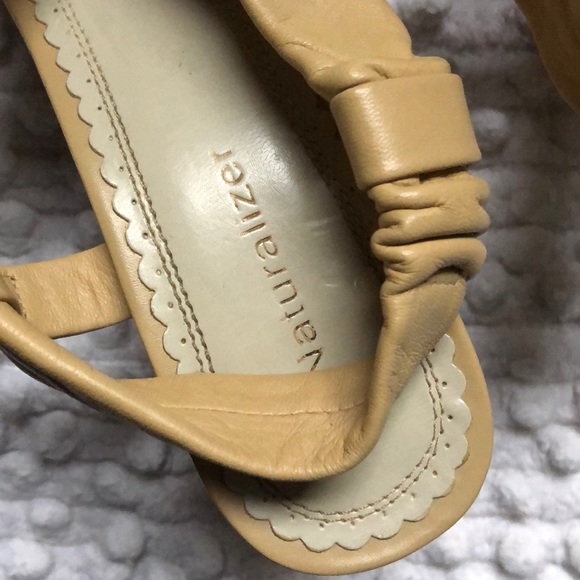Naturalizer Tan Heel Spring Summer Sandals Neutral 8.5 - Picture 7 of 8